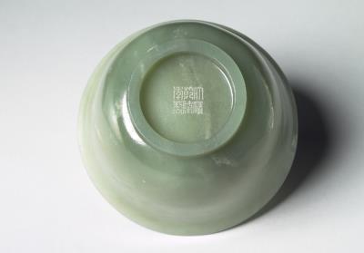 图片[3]-Jade bowl with flared rim, Qing dynasty, Qianlong reign (1736-1795)-China Archive